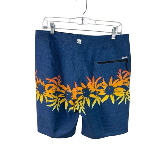 Quiksilver Men's 32 High Line Choppa 19" Board Short Blue NWT - Picture 3 of 16